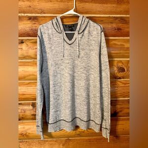 Men’s INC international concepts Heather Grey Hoodie Xlarge